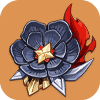 Bloodstined chivalry flower slot in-game icon.