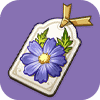 Scholar flower slot in-game icon.