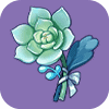 The exile flower slot in-game icon.