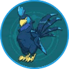 Crowhawk's in-game icon in ni no kuni: crossworlds.
