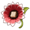 Gambler's Brooch flower artifact icon.