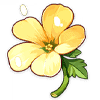 Medal of the brave flower artifact icon.